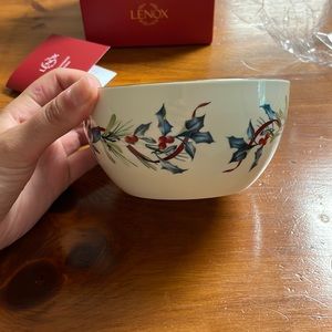 NWOT Lenox Christmas/Holiday Bowl